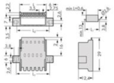 2091-1632/024-000 WAGO PCB Connection Systems Image 2