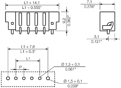 1863260000 Weidmüller PCB Connection Systems Image 3