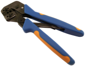 Crimping pliers for rectangular contacts, 0.5-1.5 mm², AWG 18-15, AMP, 58583-1