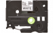 Labelling tape cartridge, 6 mm, tape white, font black, 8 m