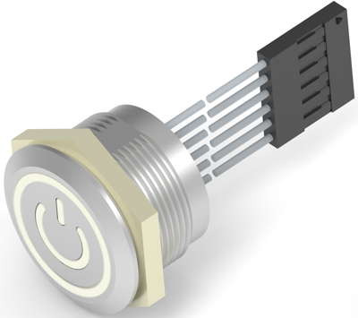 2342837-3 Alcoswitch Pushbutton Switches Image 1