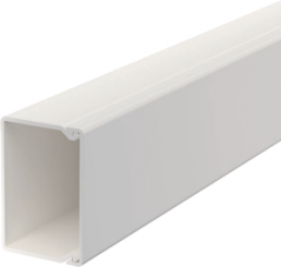 Cable duct, (L x W x H) 2000 x 45 x 30 mm, PVC, pure white, 6191118