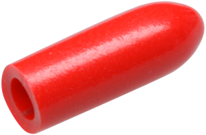 Snap-on lever cap, Ø 3.5 mm, (H) 11 mm, red, for toggle switch, U276