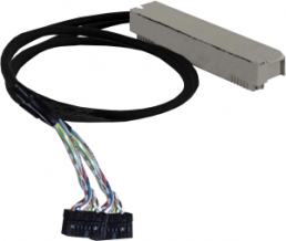 Cabled connector - 3 m - for Modicon Quantum