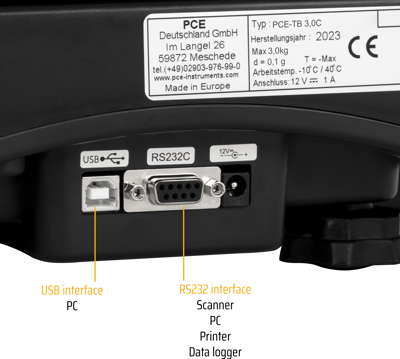 PCE-TB 3C PCE Instruments Weighing Scales Image 2