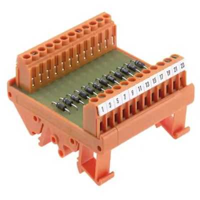 0181461001 Weidmüller Transfer Modules for Mounting Rail Image 2