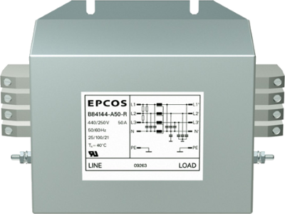 B84144A0025R000 TDK (EPCOS) Interference suppression filter