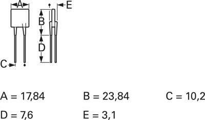 MF-RX250/72-0 Bourns Electronics GmbH Resettable PTC-Fuses Image 2