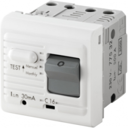 Residual current circuit breaker incl. line protection (FI/LS or RCBO), IE-FCI-PWB-RCBO