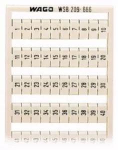 209-666 WAGO Terminals Accessories