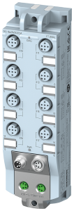 Sensor-actuator distributor, 8 x M12 (5 pole), 6ES7143-5AH00-0BA0