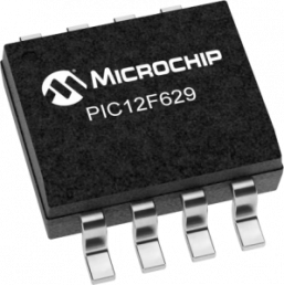 PIC microcontroller, 8 bit, 20 MHz, SOIC-8, PIC12F629T-I/SN