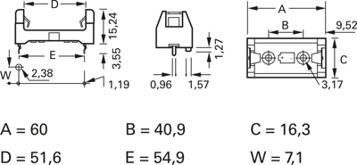 BATTERIEHALTER 1028 Battery Holders Image 2