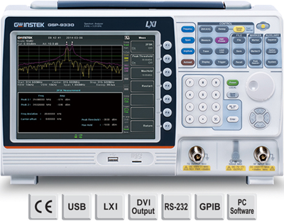 GSP-9330TG GW Instek Spectrum Analysers Image 1