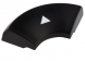 Navimec edge cap, black (white printed), for tactile switch Multimec 5G