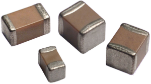 Ceramic capacitor, 100 nF, ±20 %, SMD 1210, X7R, 1210VC104MAT2A