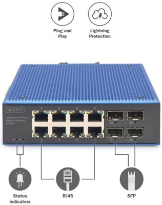 DN-651152 DIGITUS Industrial ethernet switches Image 4