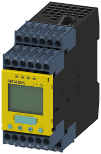 Safety relays, each 1 Form A (N/O) safety-related undelayed/delayed, + each 1 signaling function delayed/undelayed, 110 to 240 V AC/DC, 3TK2810-1KA41-0AA0