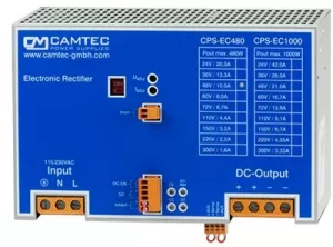 CPS-EC480.110 CAMTEC DIN Rail Power Supplies
