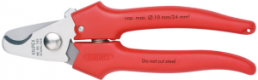 Cable Shears polished plastic coated 165 mm