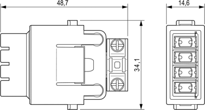 3092810000 Weidmüller Contact Inserts Image 2