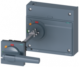 Door mounted rotary operator standard IEC IP65 with door interlocking and ill...