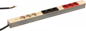 60110-219 SCHROFF Power Outlet Strips and Cable Drums