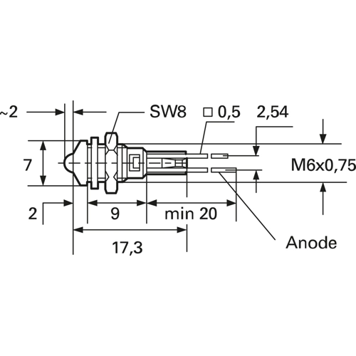 2663.1001 Mentor LED Spacer Image 2