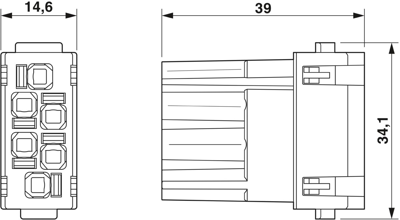 1424224 Phoenix Contact Contact Inserts Image 3