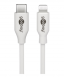 USB 2.0 Adapter cable, USB plug type C to Lightning plug, 2 m, white