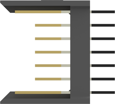 5100669-1 TE Connectivity Hard Metric Connectors Image 2