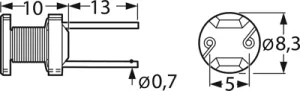 07HCP-182K-50 Fastron Fixed Inductors