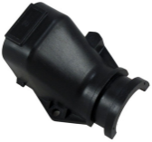 End housing for automotive connector, 776463-1