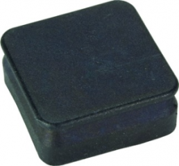 Protective cap for panel mounting frame, black, 09350025401