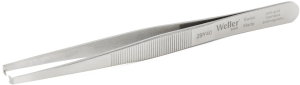 ESD miniature stripping tweezers, stainless steel, 120 mm, 29Y40