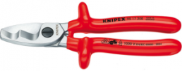 Cable Shears with twin cutting edge with dipped insulation, VDE-tested 200 mm