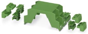 Plastic housing top kit, (L x W x H) 45.85 x 45.2 x 99 mm, green, IP20, 2909905
