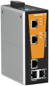 Ethernet switch, managed, 5 ports, 100 Mbit/s, 12-48 VDC, 1504280000