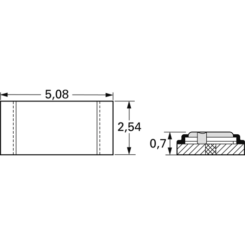 SMP-R050-1.0 Isabellenhütte SMD Resistors Image 2