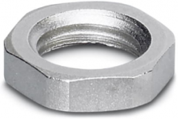 Counter nut, M5, 7 mm, silver, 1535901