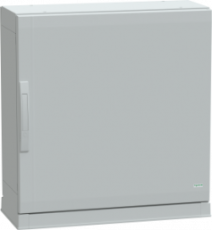 Control cabinet, (H x W x D) 750 x 750 x 320 mm, IP54, polyester, light gray, NSYPLAZ773G
