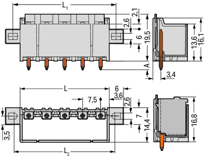2092-3404/005-000 WAGO PCB Connection Systems Image 2
