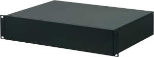 19 inch slide-in unit, 2 U, 84 HP, (W x H x D) 443.7 x 88.1 x 221.45 mm, steel, anthracite gray, 14826-205