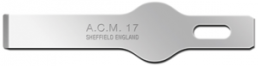 Scalpel blade, for ACMH1 SM, BW 11 mm, L 43 mm, ACM17 SM