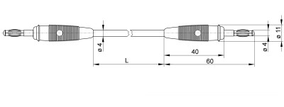 SML 100/1 GN Hirschmann Test & Measurement Test Leads Image 2