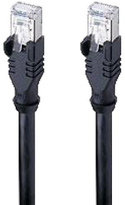 Sensor Actuator Cable Assembly, RJ45-Plug, straight to RJ45-Plug, straight, 1 m, turquoise