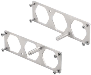 Panel mounting frame, size B24, stainless steel, 1103770000