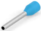Insulated Wire end ferrule, 0.25 mm², 12 mm/8 mm long, light blue, 966066-2
