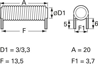 3RCC-4R7M-00 Fastron Fixed Inductors Image 2
