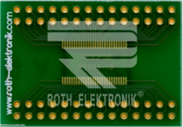 TSSOP multi-adapter board, RE933-10, 27 x 39.5 mm, 56 pins, 0.5 mm pitch